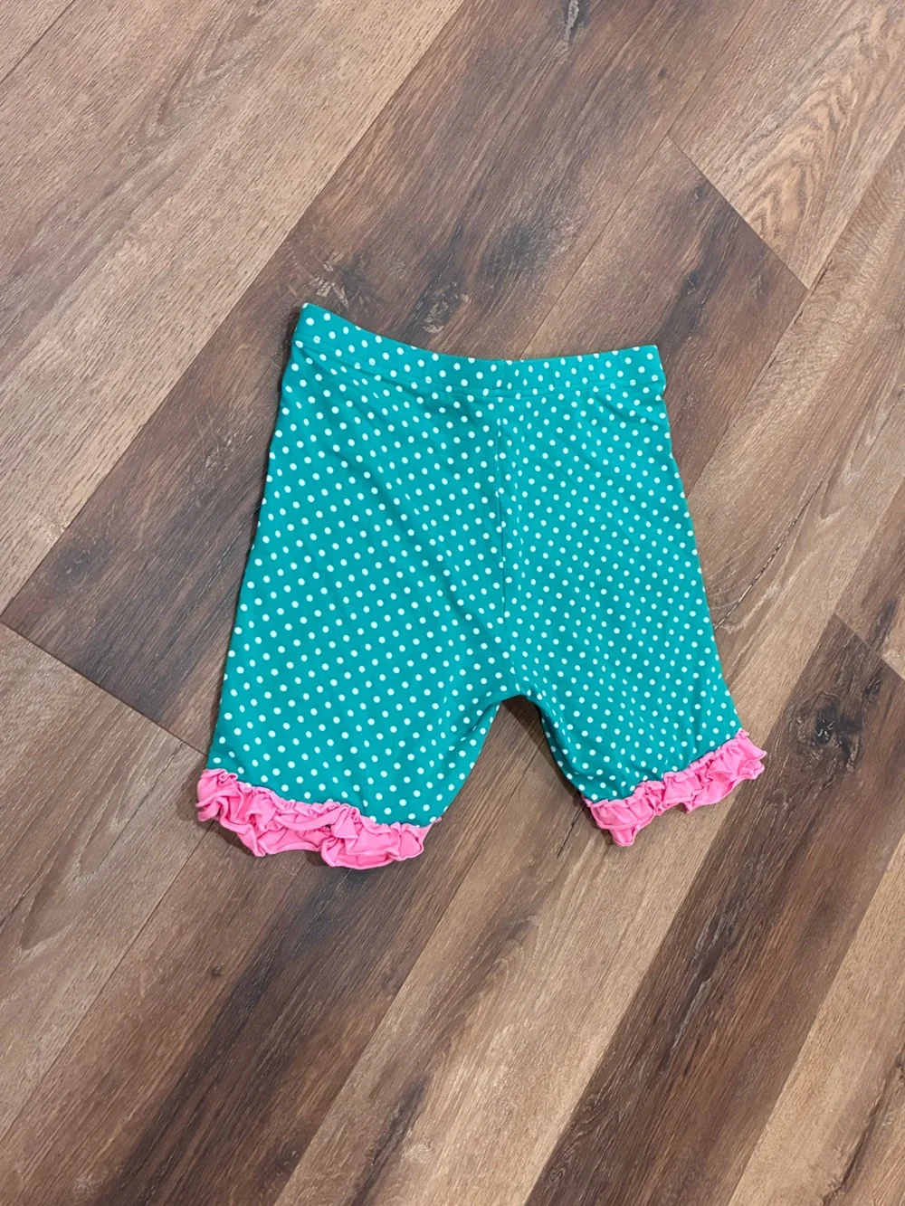 Matilda Jane Cheerful Spirit Shortie Brilliant Daydream Green Shorts 14 Girl